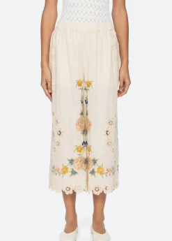 Adonna Embroidery Pants