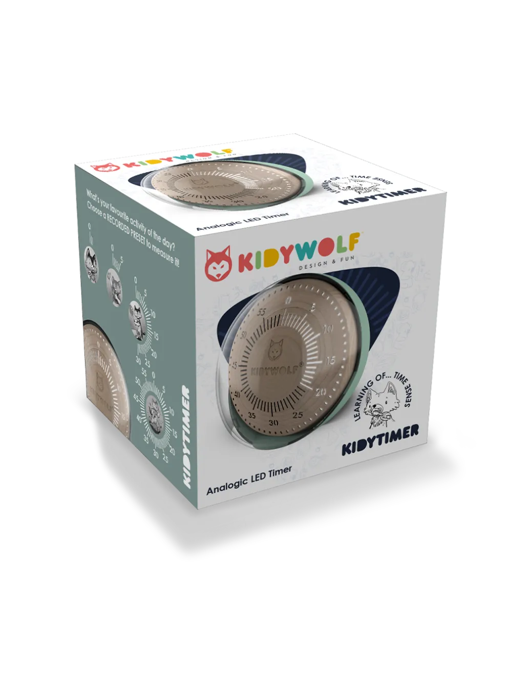 Analogowy timer dla dzieci Kidytimer
