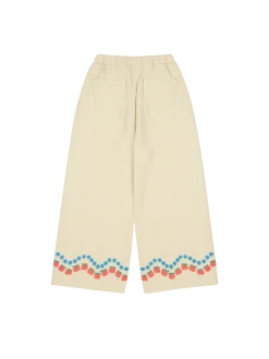 Apple Flower Wide Pants