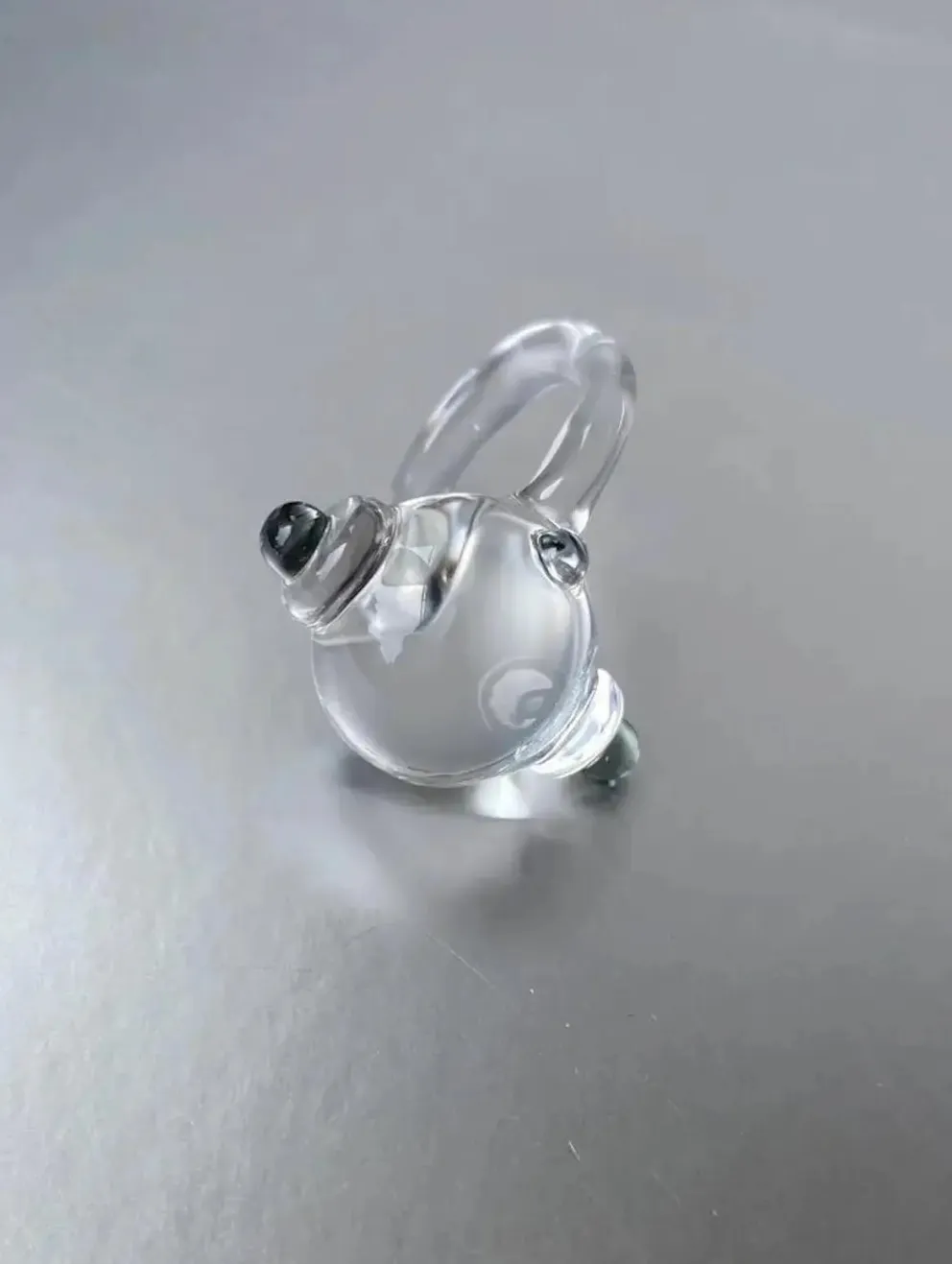 Atomic Sugar Glass Ring