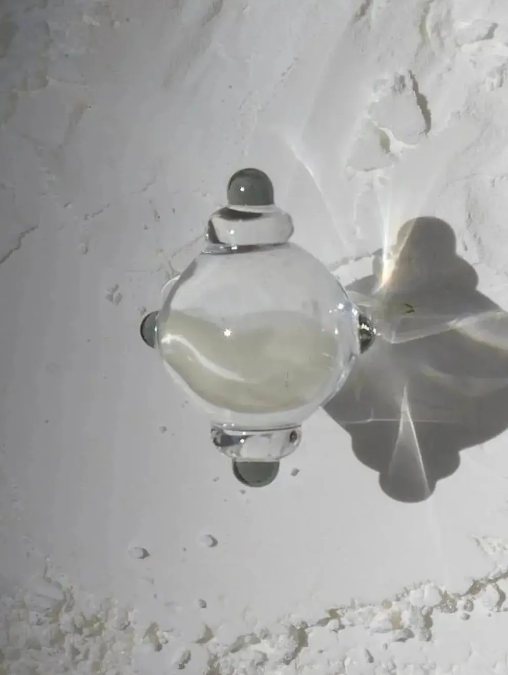 Atomic Sugar Glass Ring