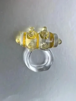 Atomic Sugar Glass Ring