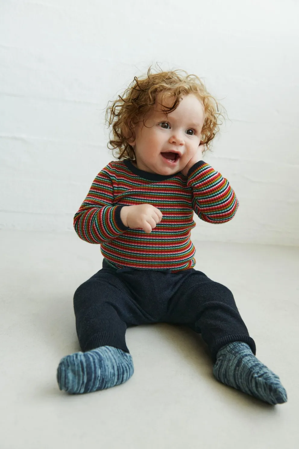 Baby Rib Merino Blouse