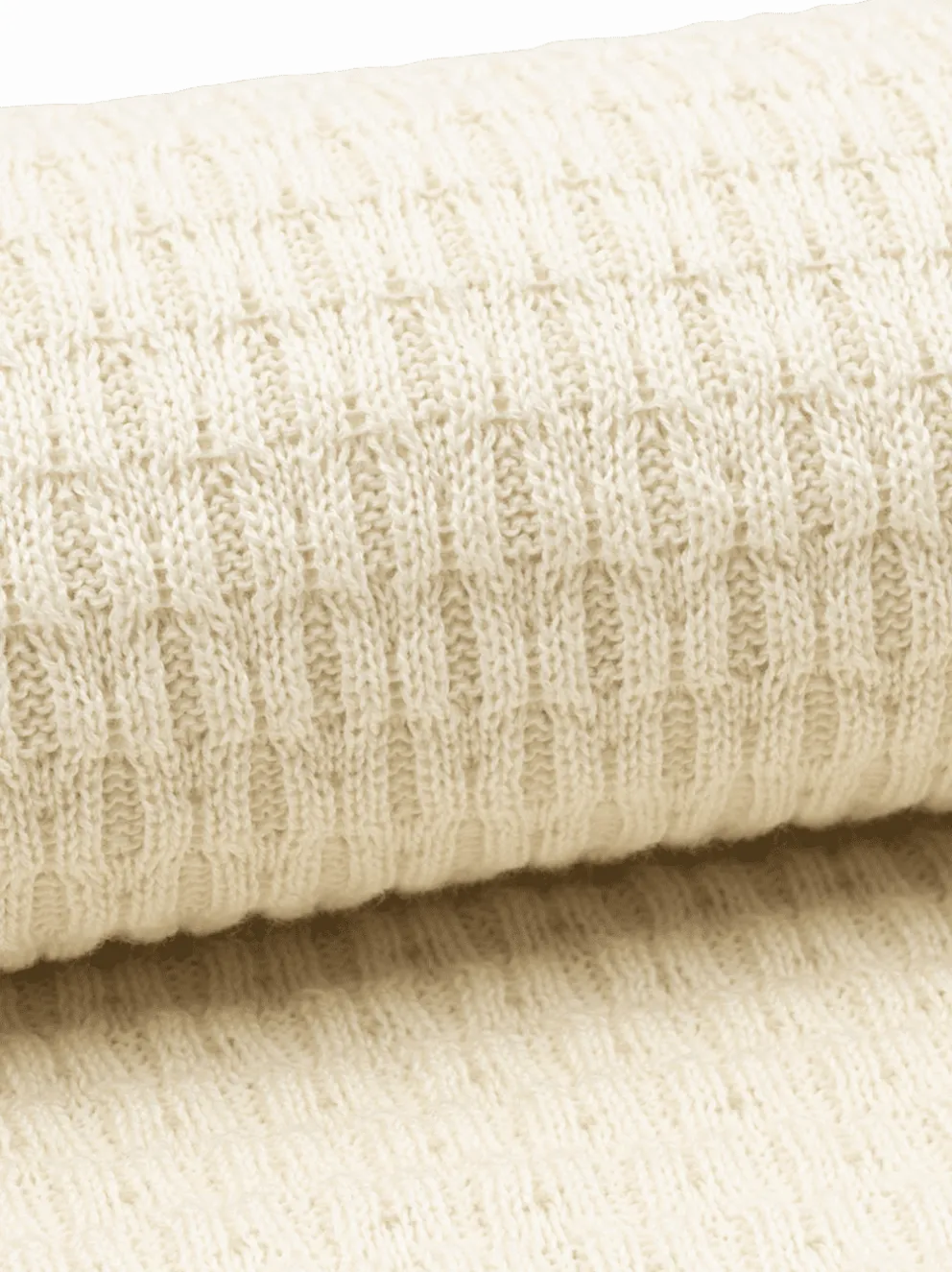Bawełniany kocyk Fanga Venti Pointelle Blanket