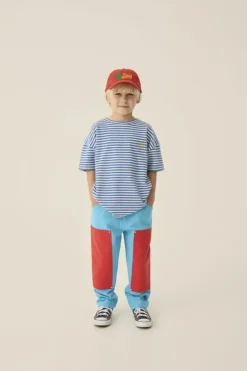 Blue Stripes Oversized Tshirt