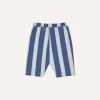 Blue Stripes Washed Baby Trousers