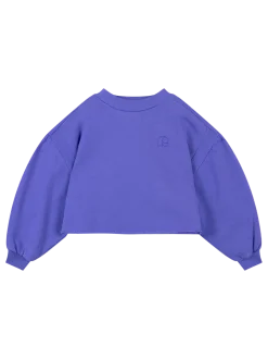 Bluza Crop Heart Sweater