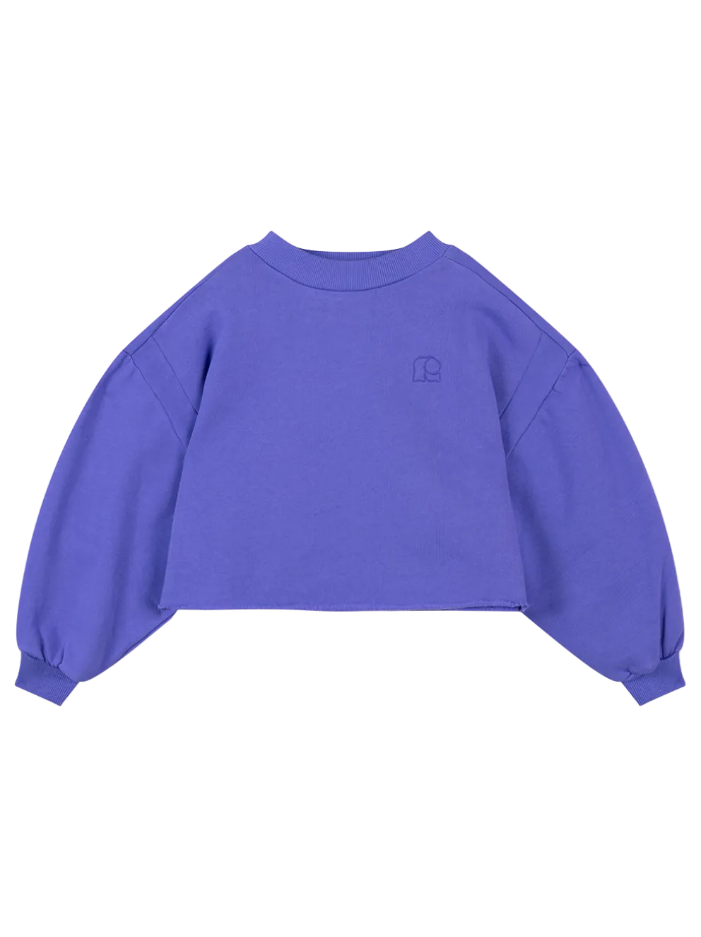 Bluza Crop Heart Sweater