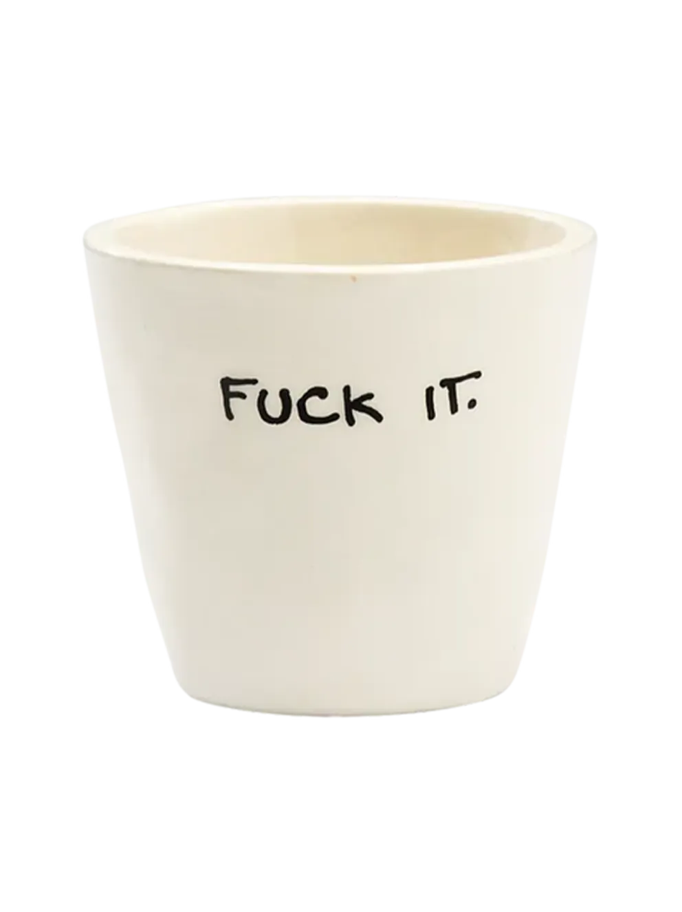 Ceramiczna czarka na espresso Fuck It