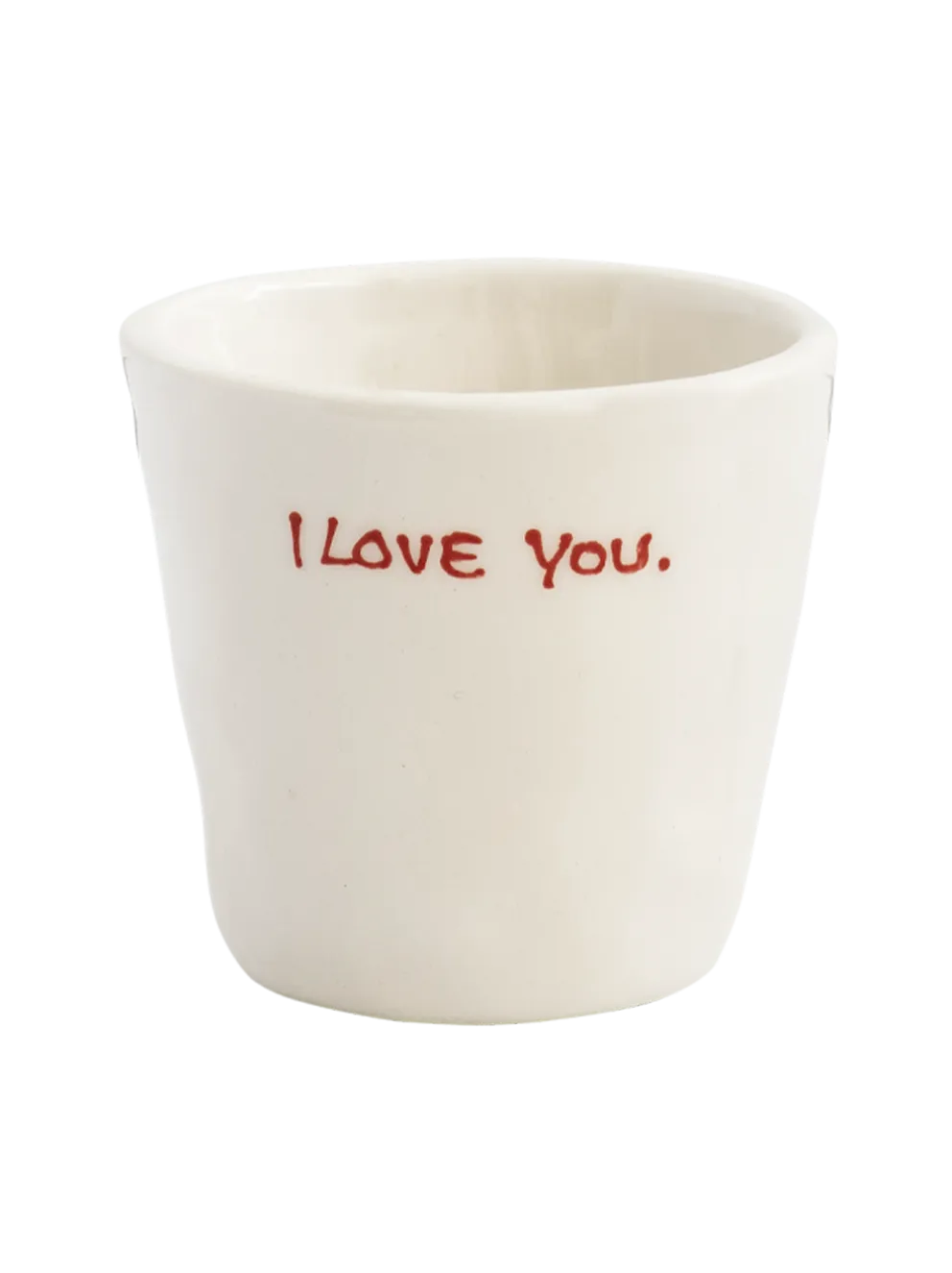 Ceramiczna czarka na espresso I Love You