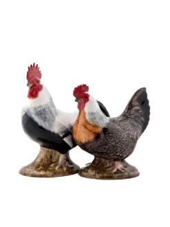 Ceramiczne figurki na sól i pieprz