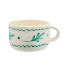 Ceramiczny kubek do cappuccino Leaf