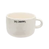 Ceramiczny kubek do cappuccino Dry January
