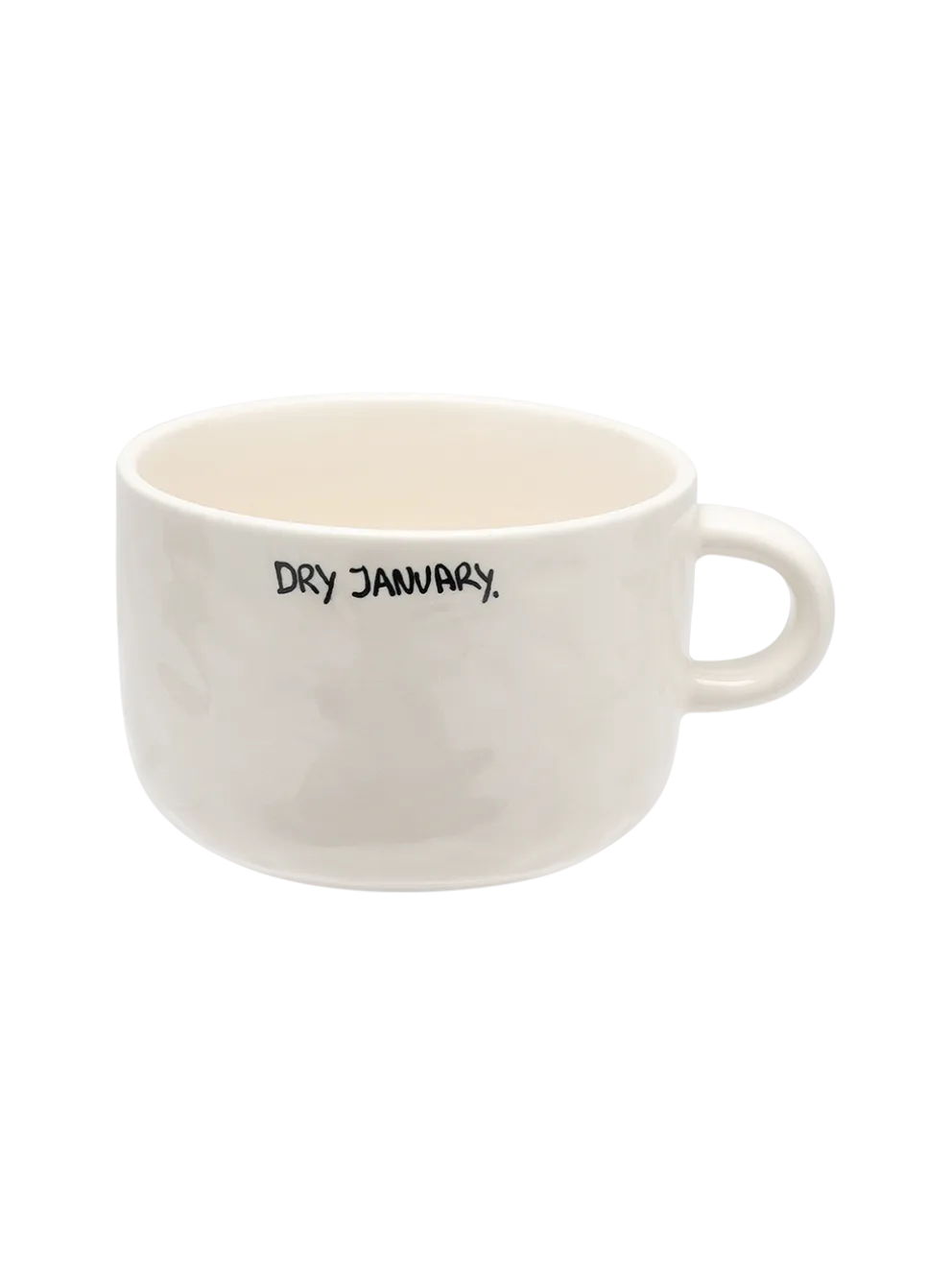 Ceramiczny kubek do cappuccino Dry January