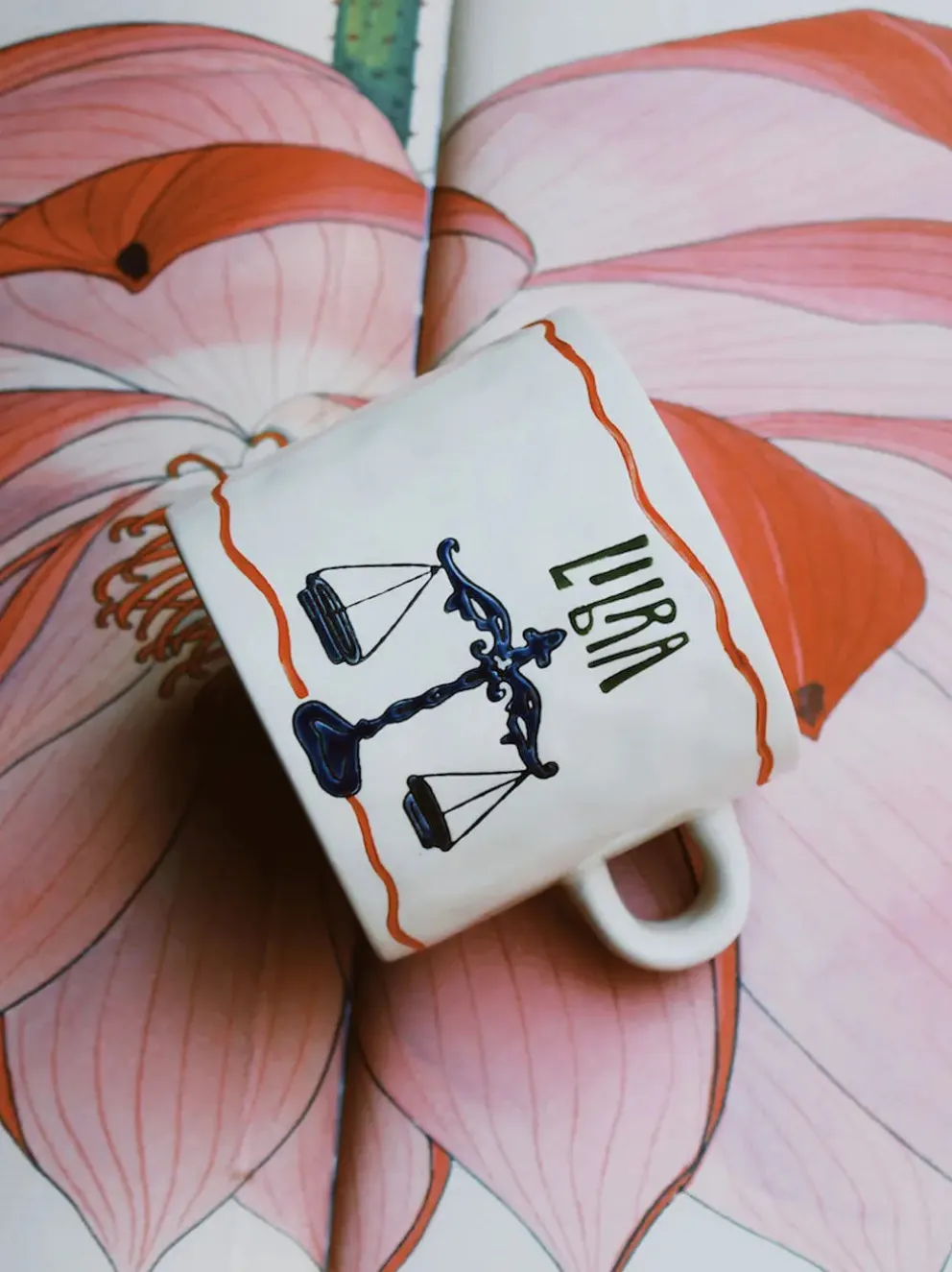 Ceramiczny kubek Zodiac Waga