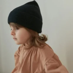 Cienka czapka z wełny merino Fine