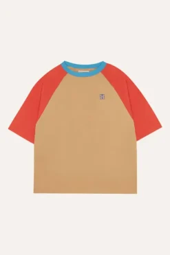 Color Block Red Tshirt
