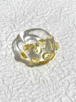 Confetti Glass Ring