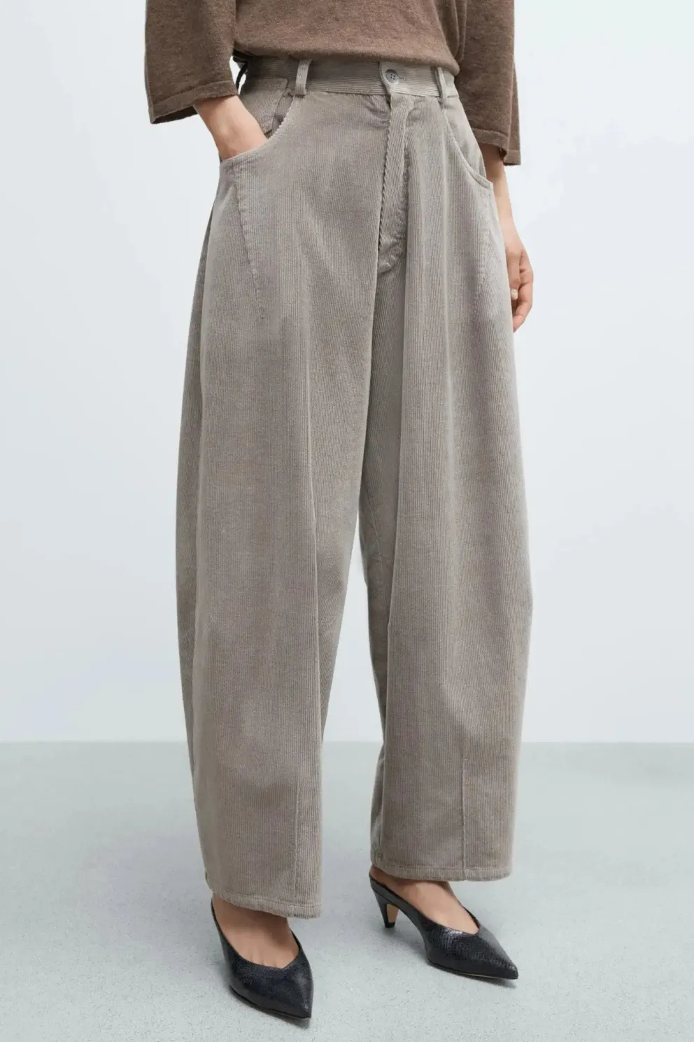 Corduroy Baggy pants