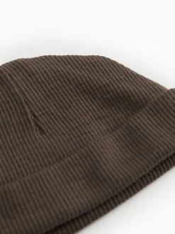 Czapeczka niemowlęca z merino Aiko Rib