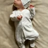 Czapka z supełkiem Baby hat