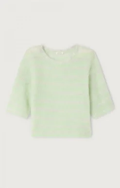Damski sweter z krótkim rękawem Nenybay
