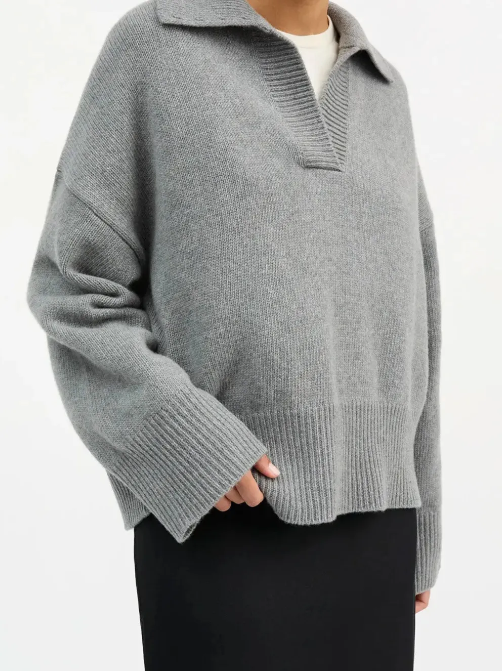 Dean V-neck Merino Jumper