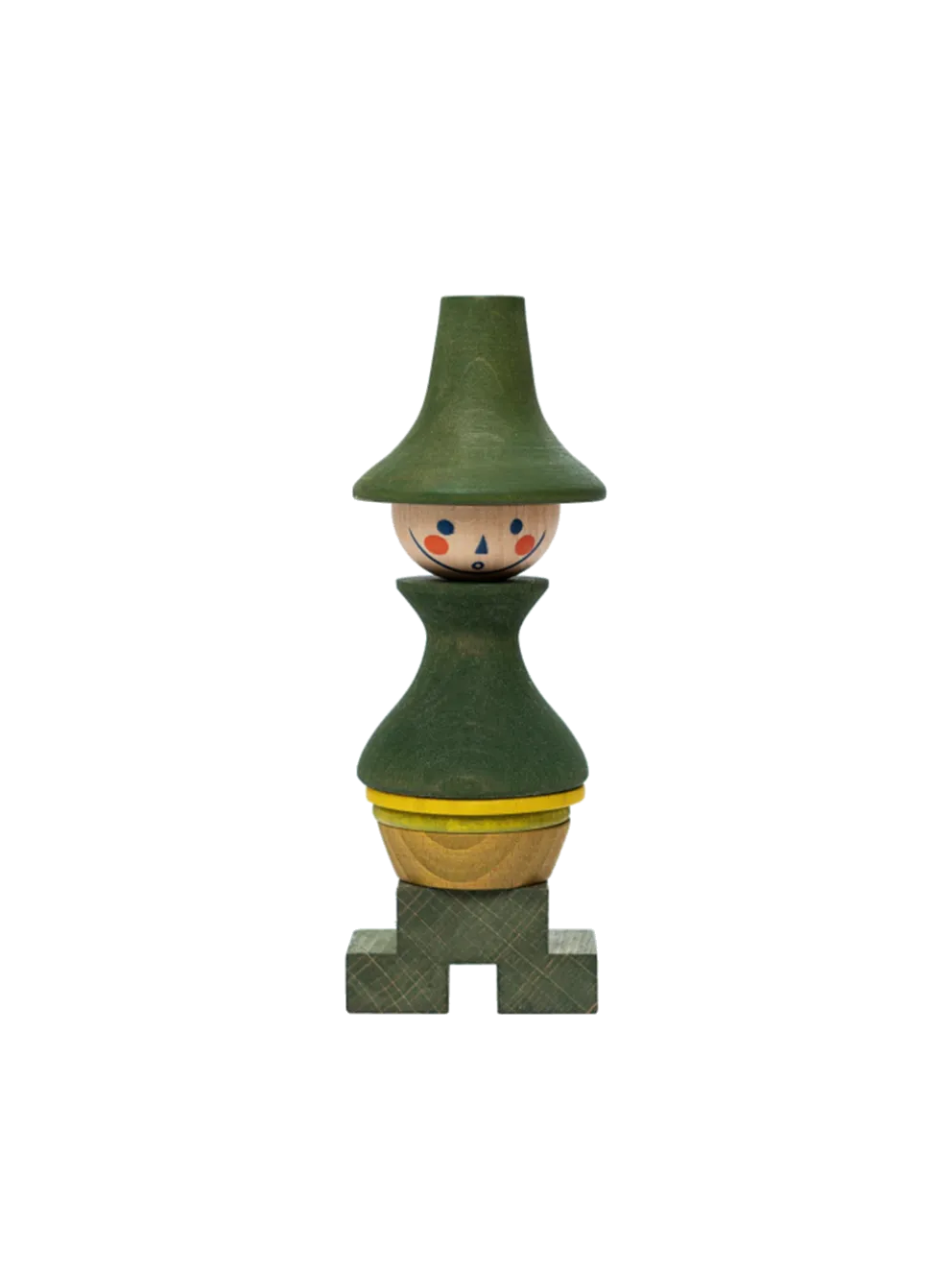 Drewniana retro układanka Stick Figure