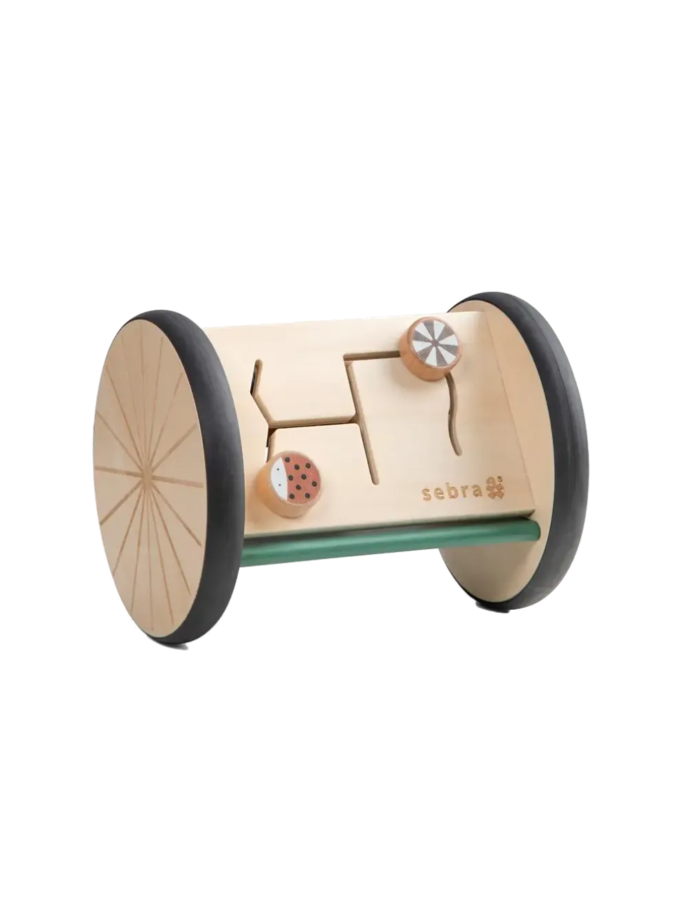 Drewniana zabawka edukacyjna Activity Roller