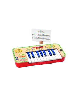 drewniane pianinko syntezator