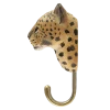 Drewniany haczyk Leopard