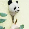 Drewniany haczyk Panda