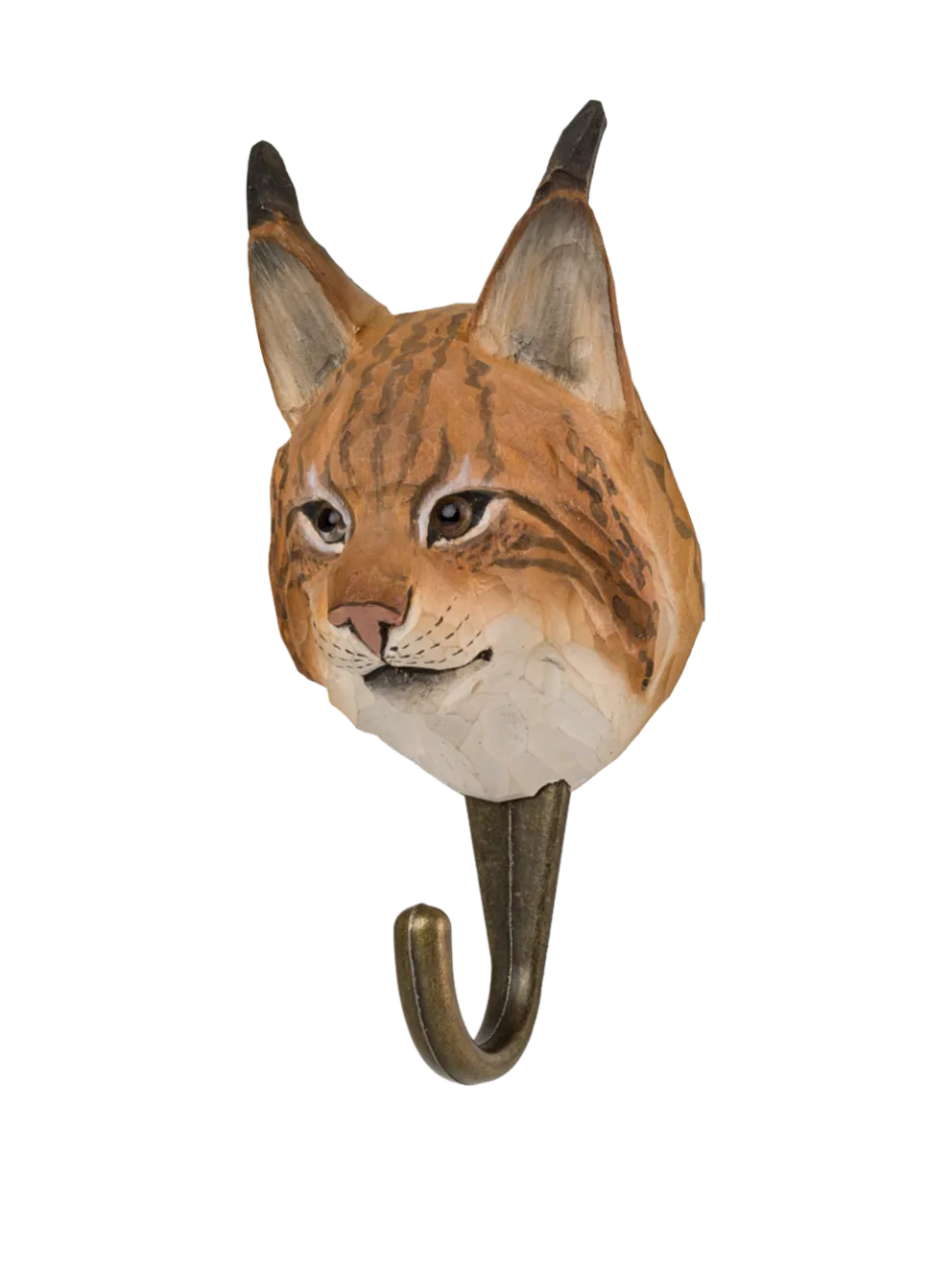 Drewniany haczyk Ryś