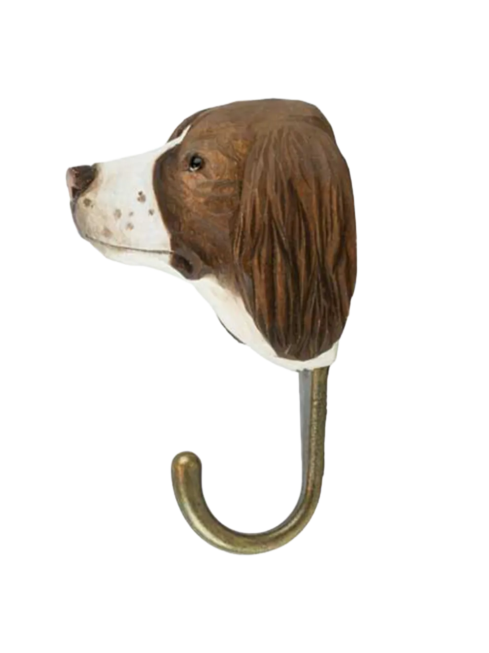 Drewniany haczyk Springer Spaniel