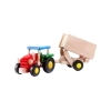 Drewniany traktor