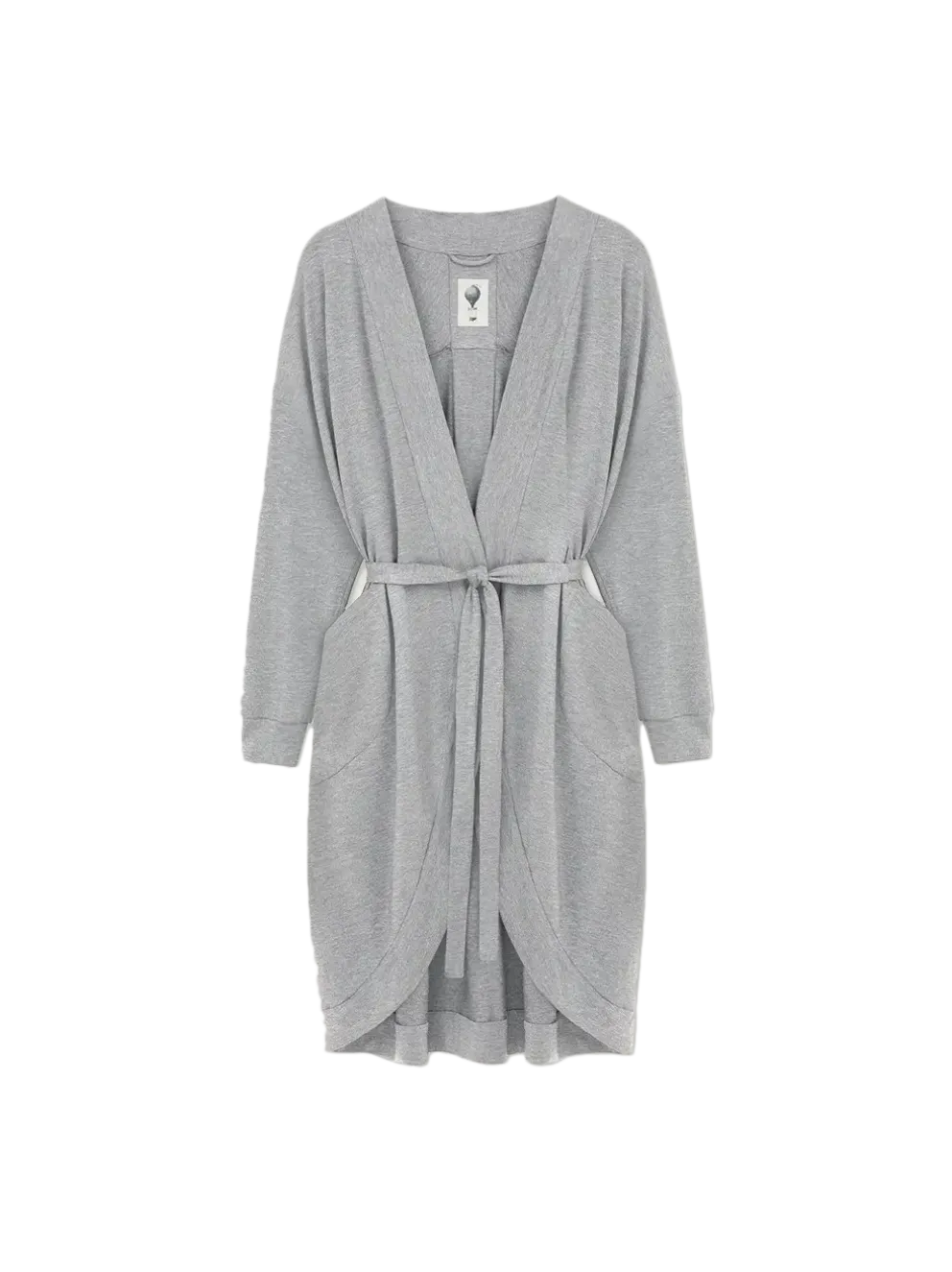 długi miękki cardigan