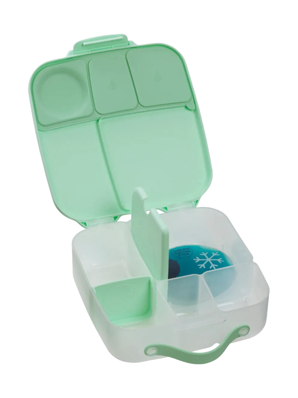 Duży szczelny lunchbox z przegródkami