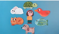 dwustronne puzzle dla najmłodszych