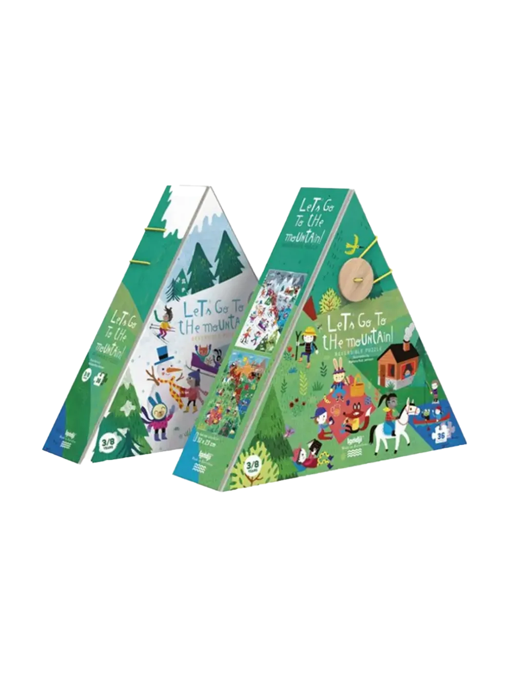dwustronne puzzle Lato i Zima
