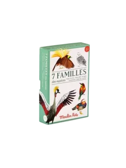 edukacyjna gra karciana 7 Happy Families