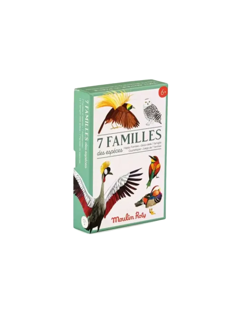 edukacyjna gra karciana 7 Happy Families