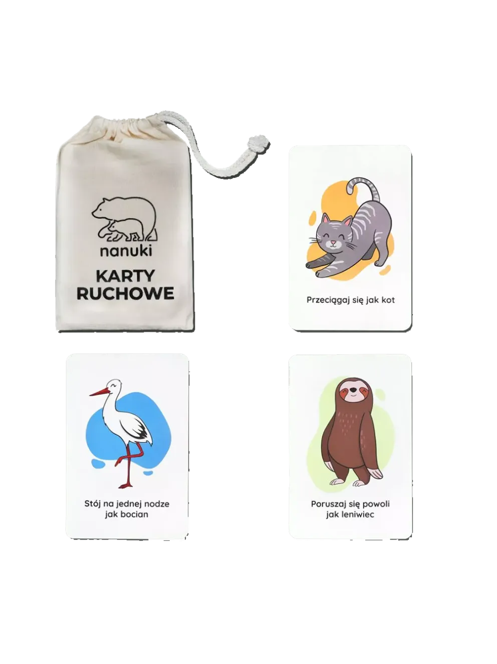 Edukacyjne karty ruchowe