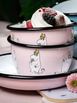Emaliowana miska retro Moomin 6 dl