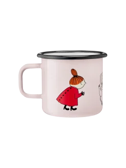 Emaliowany kubek retro Moomin 3.7 dl