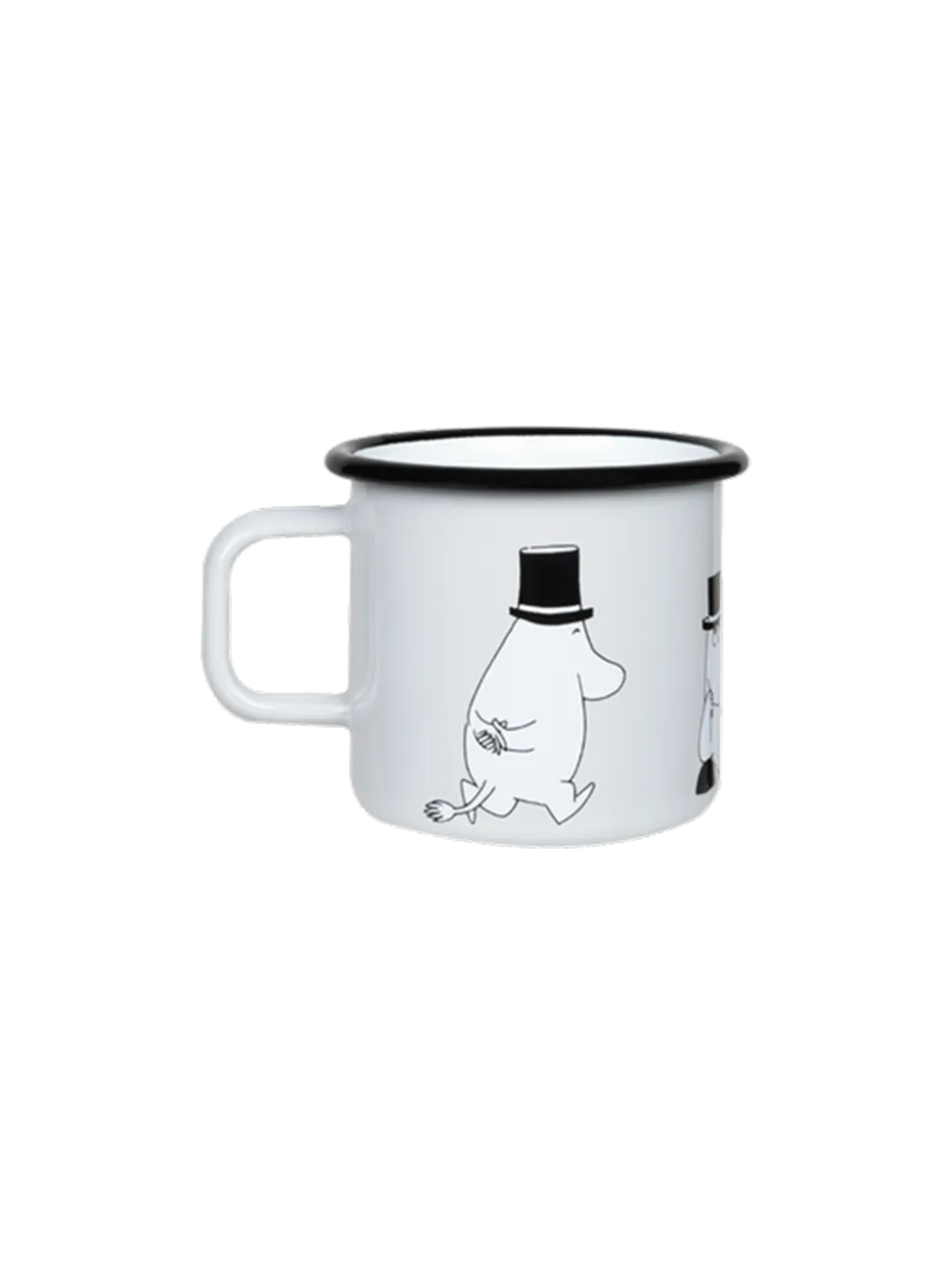 Emaliowany kubek retro Moomin 3.7 dl