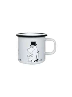 Emaliowany kubek retro Moomin 3.7 dl