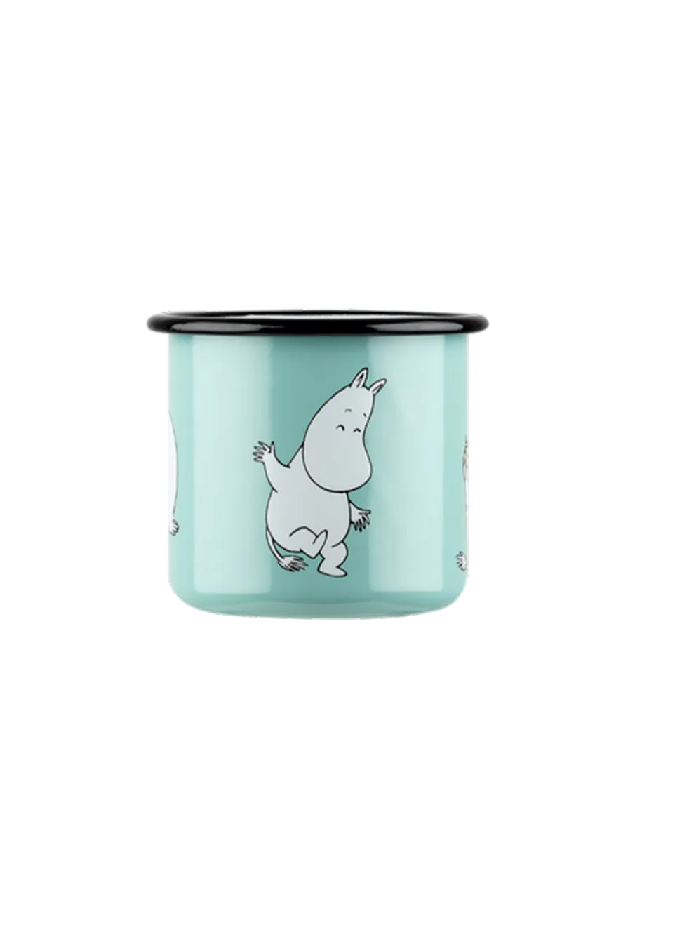 Emaliowany kubek retro Moomin 3.7 dl
