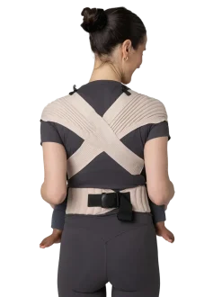 Ergonomiczne nosidełko niemowlęce 0+ Nude