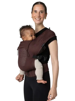 Ergonomiczne nosidełko niemowlęce 0+ Mokka