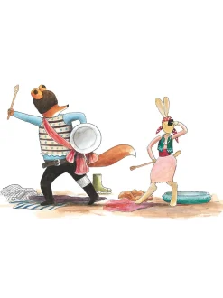 Felek i Tola i śnieg